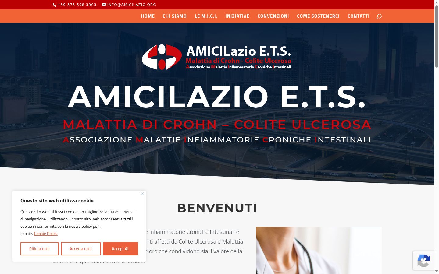 Sutikimo reklamjuostės, rodytos prieš bet kokią sąveiką, ekrano kopija