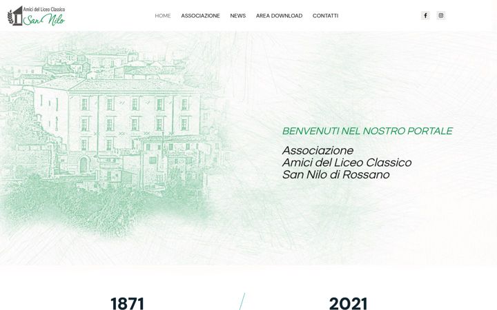 Screenshot of amiciliceoclassicosannilo.it