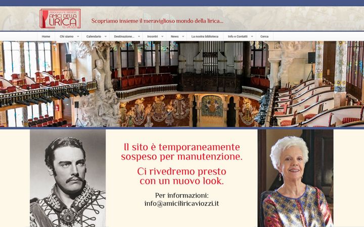 Screenshot of amiciliricaviozzi.it