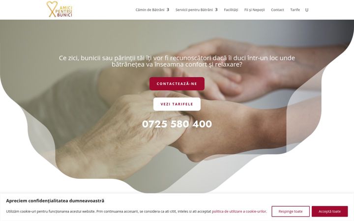 Screenshot of amicipentrubunici.ro