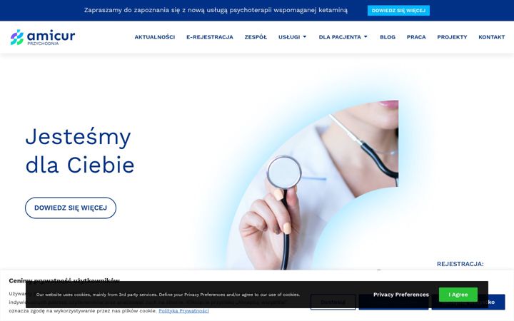 Screenshot of amicur.pl