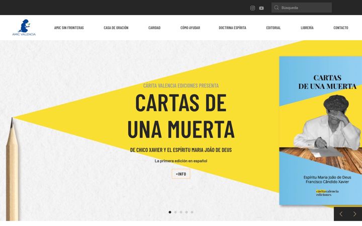 Zrzut ekranu amicvalencia.org.es
