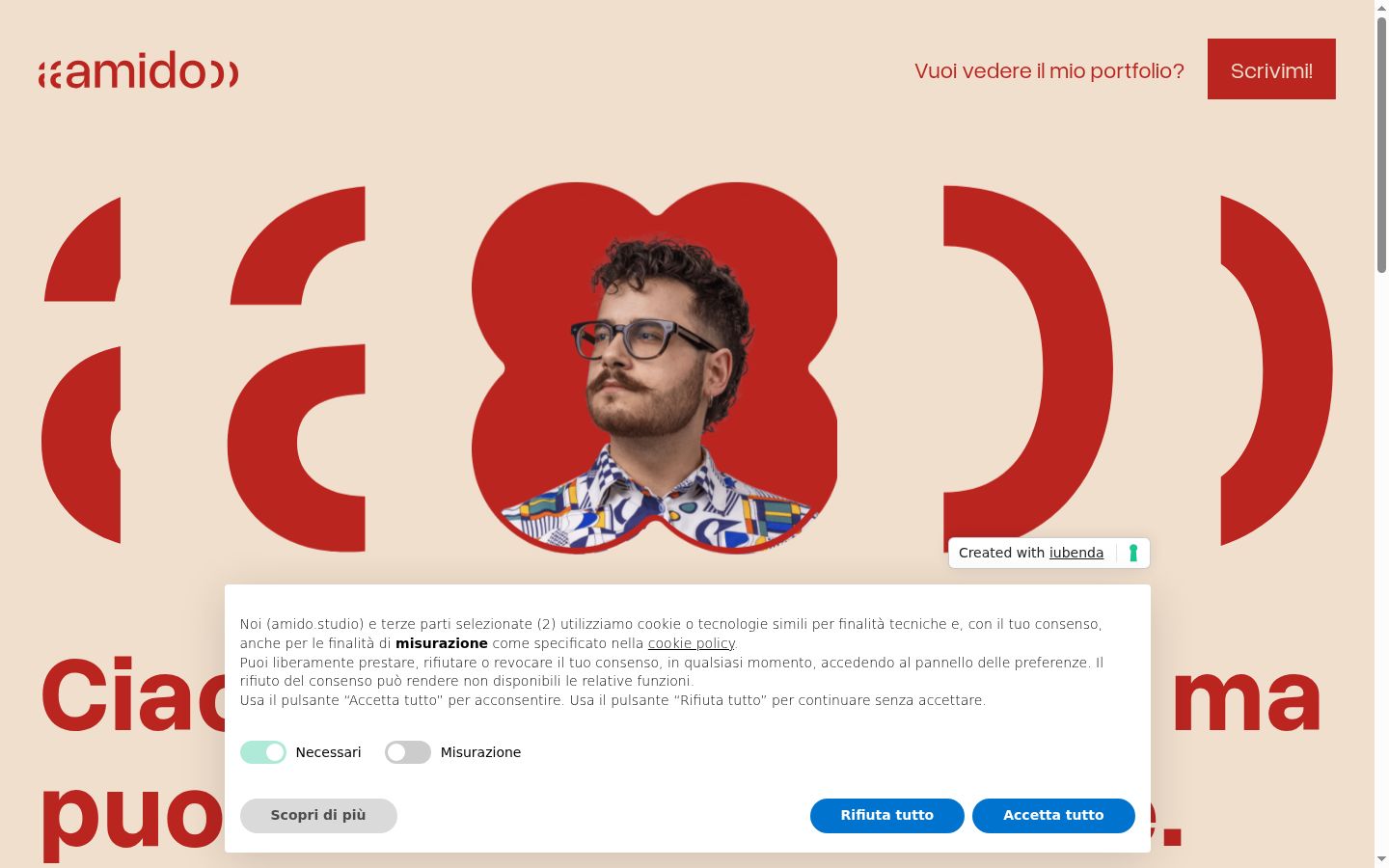Sutikimo reklamjuostės, rodytos prieš bet kokią sąveiką, ekrano kopija