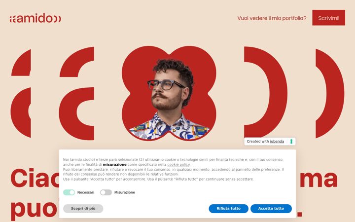 Screenshot of amido.studio