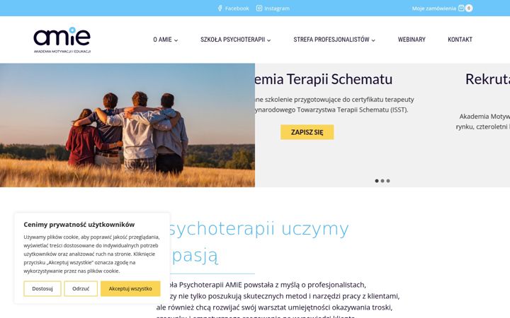 Screenshot of amie.pl
