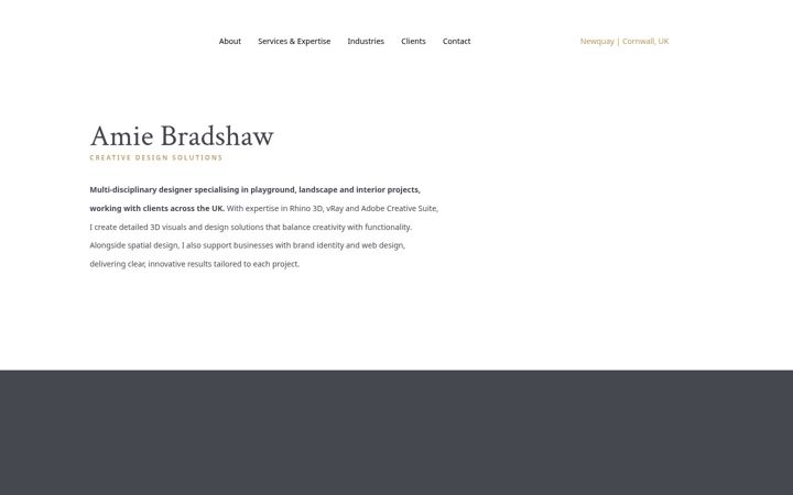 Zrzut ekranu amiebradshaw.co.uk