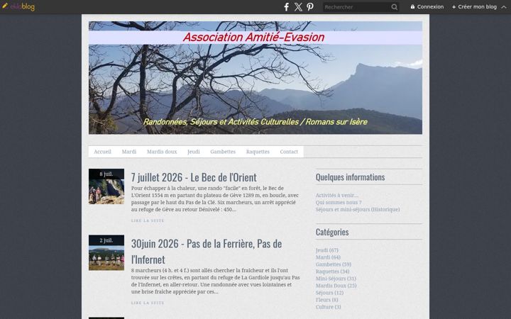 Screenshot of amieva26.com