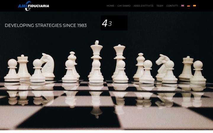Screenshot of amifiduciaria.ch
