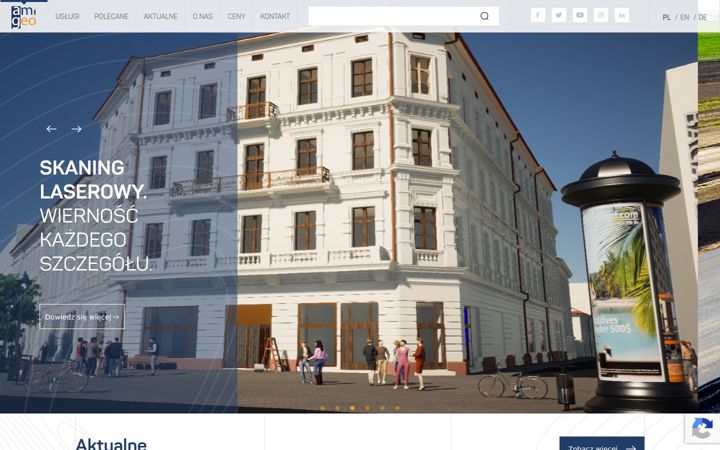 Screenshot of amigeo.pl