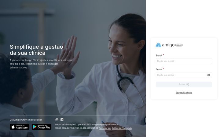 Screenshot of amigoapp.com.br