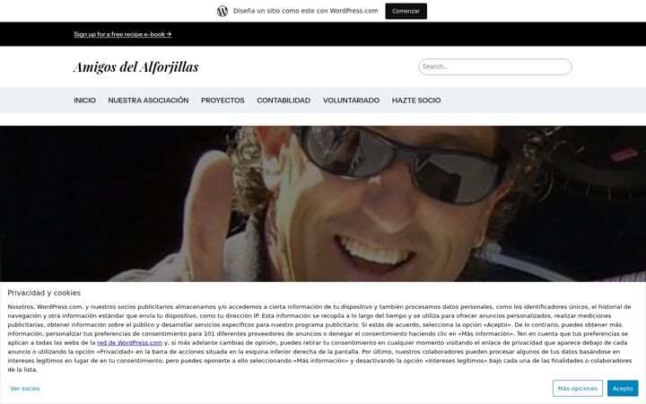 Screenshot of amigosalforjillas.com
