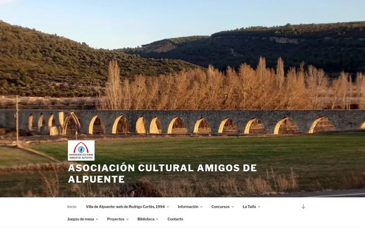 Screenshot of amigosdealpuente.org