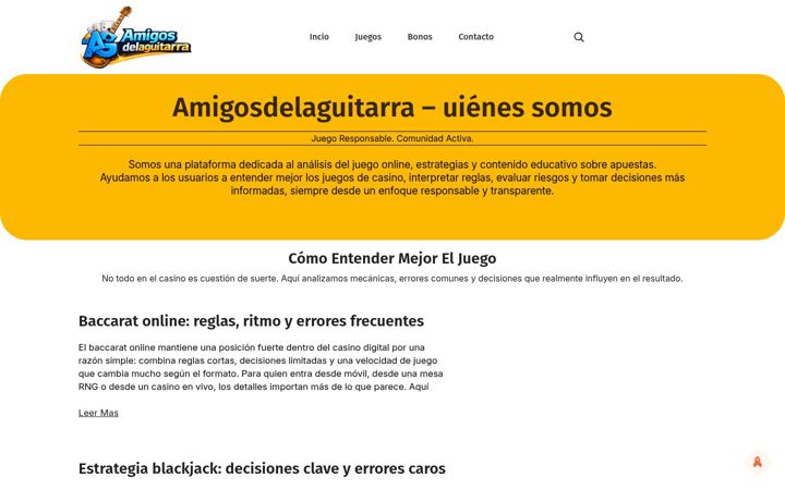 Screenshot of amigosdelaguitarra.es