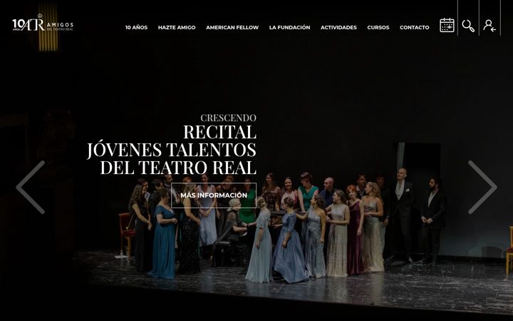 Screenshot of amigosdelreal.es