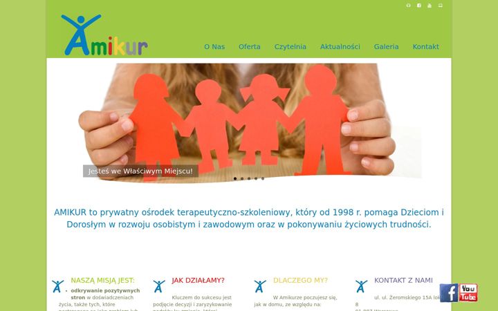 Screenshot of amikur.com