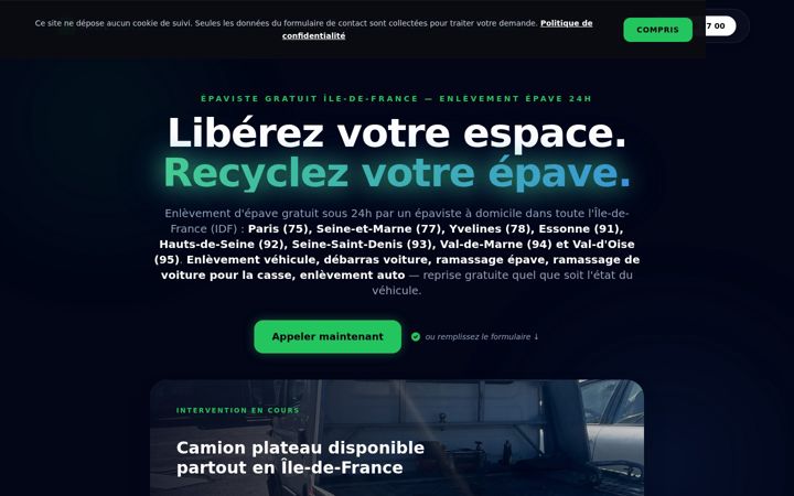Screenshot of amilauto.fr