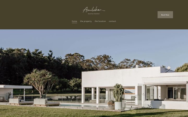 Screenshot of amileka.com.au