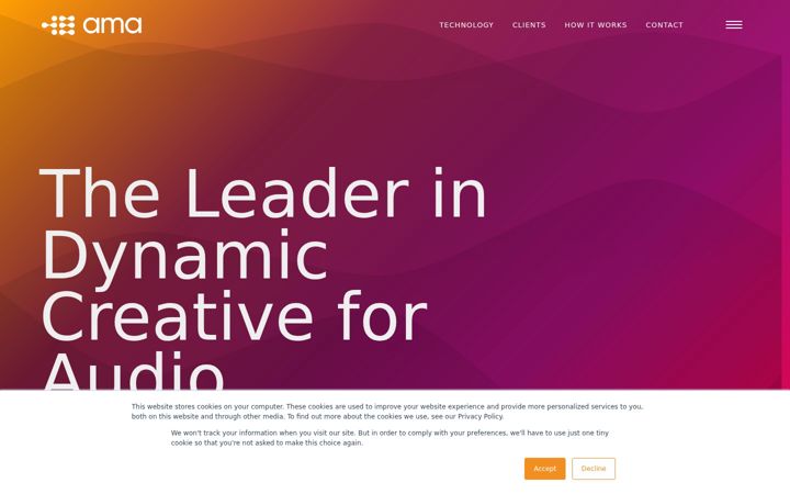 Screenshot of amillionads.com