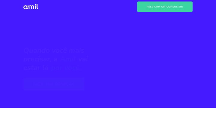 Screenshot of amilonlinerj.com.br