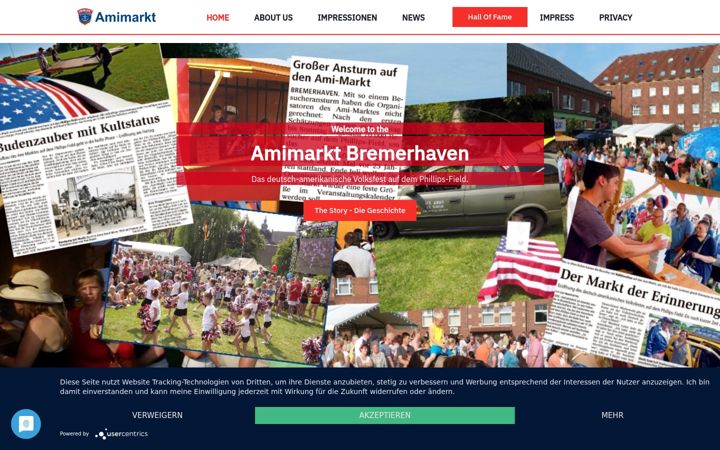 Screenshot of amimarkt.de