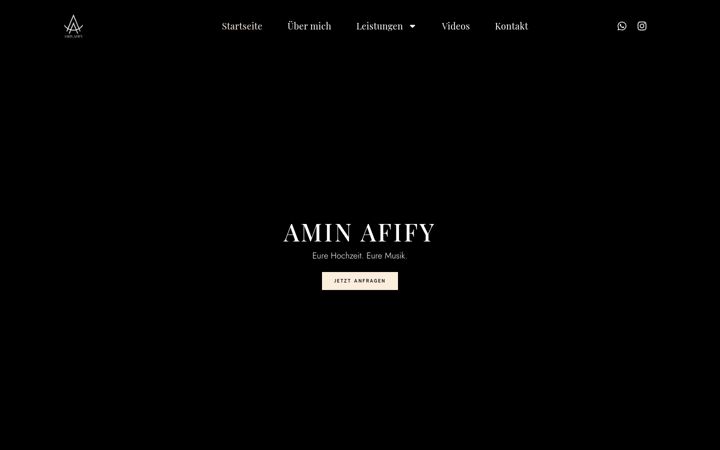 Screenshot of amin-afify.de