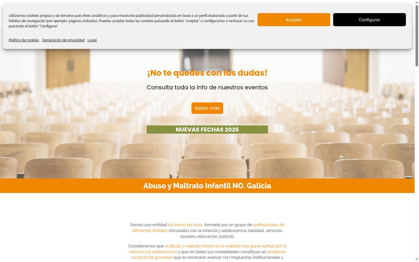 Screenshot des Einwilligungsbanners vor jeglicher Interaktion
