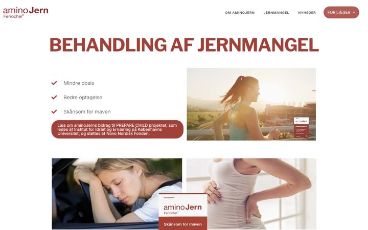 Screenshot stránky aminojern.dk