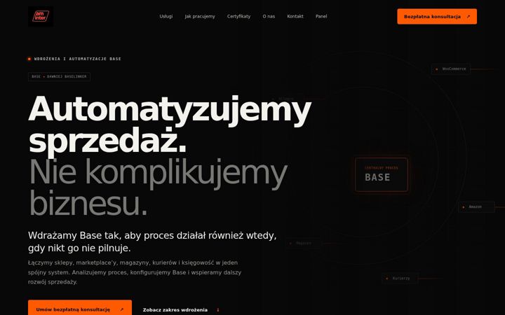 Screenshot of aminter.pl