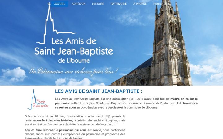 Screenshot of amis-de-saint-jean.com