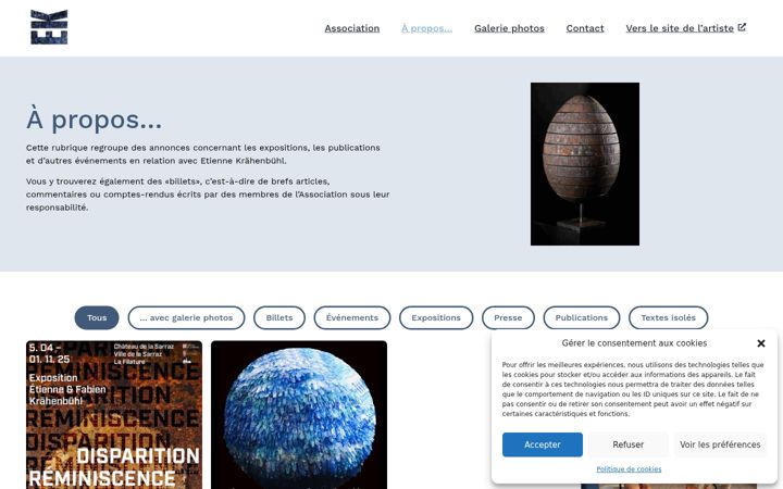 Screenshot of amis-ek.ch