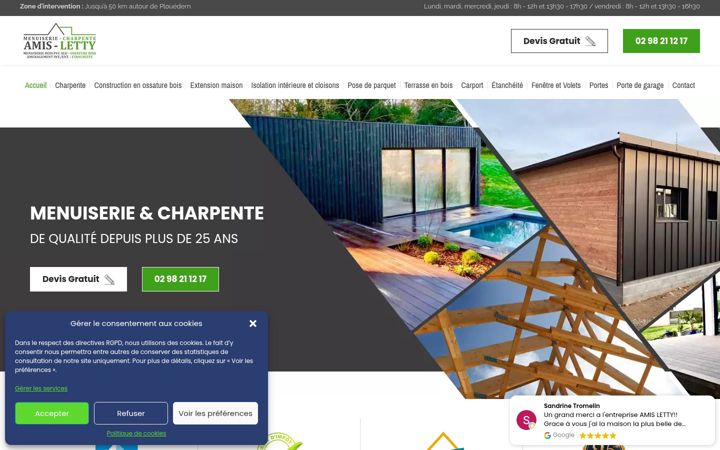 Screenshot di amis-letty.fr