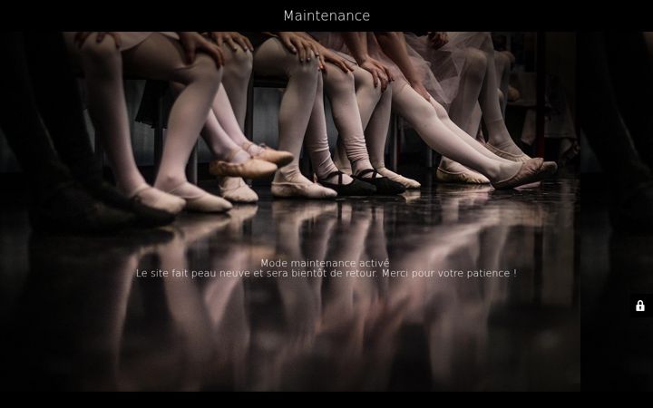 Screenshot of amisdeladanse.com