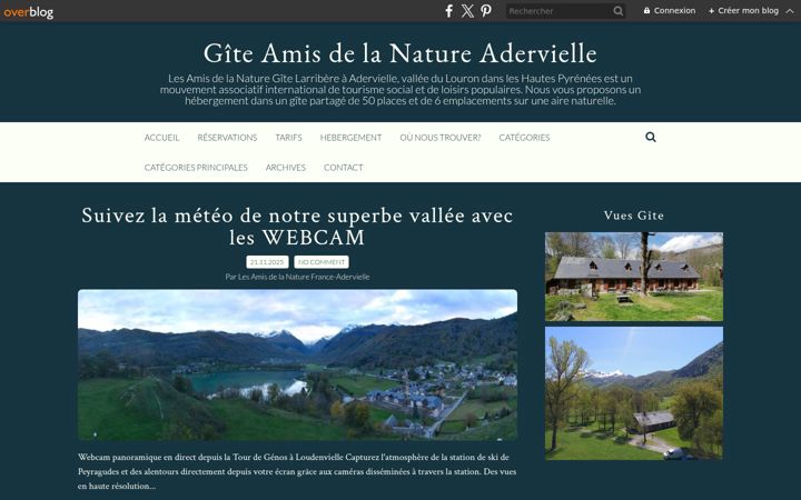 Captura de ecrã de amisdelanature-adervielle.fr