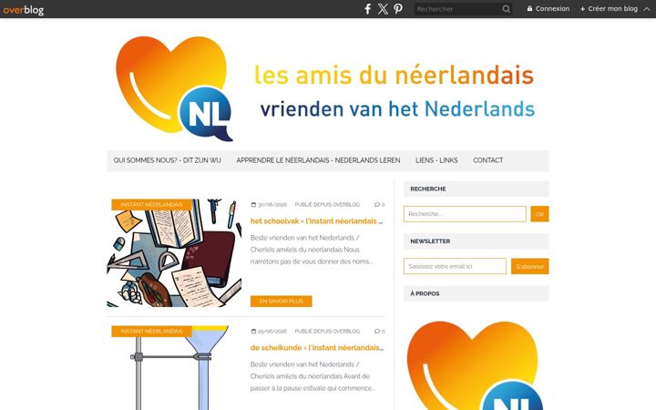 Screenshot of amisduneerlandais.org