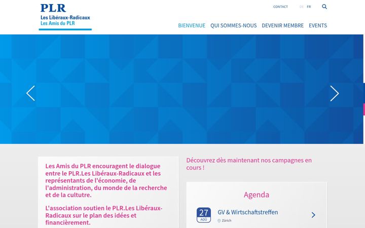 Screenshot of amisduplr.ch