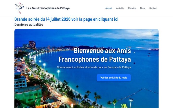 Screenshot of amisfdp.org
