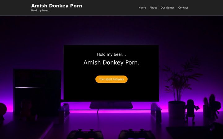 Screenshot of amishdonkeyporn.com
