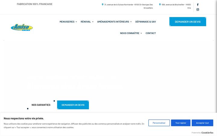 Screenshot of amiso-flers.fr