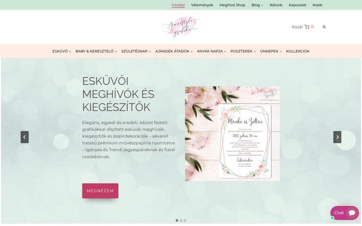 Screenshot of amistyle-grafika.hu