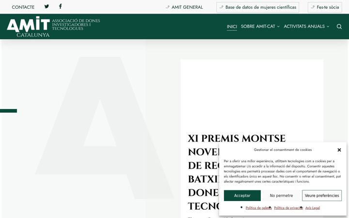 Screenshot of amit-cat.org