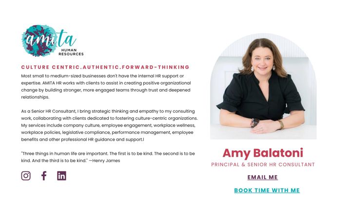 Screenshot of amitahr.com