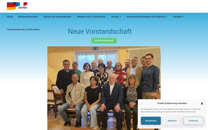 Screenshot of amitie-tir.de