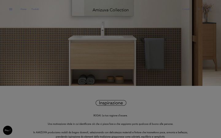Screenshot stránky amizuva.it