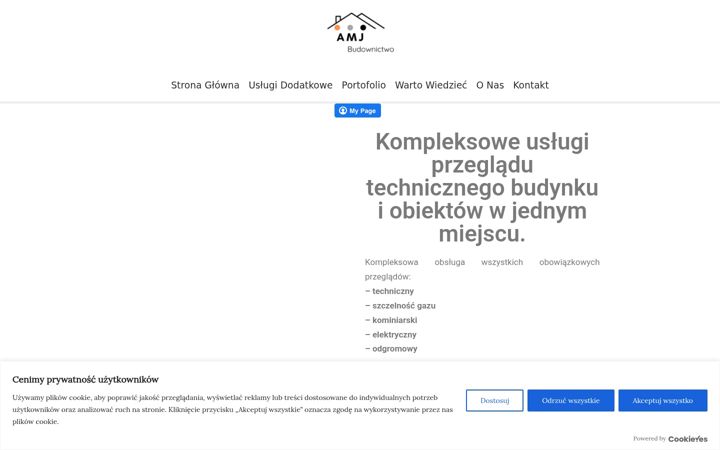 Snímek obrazovky amjbud.eu