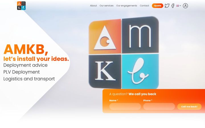 Screenshot of amkb.fr