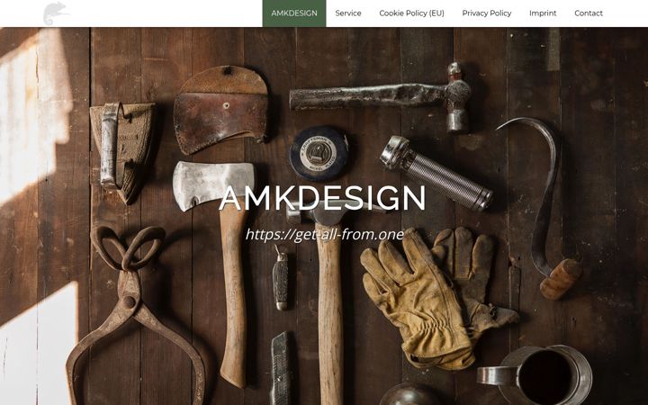 Screenshot di amkdesign.de