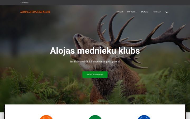 Screenshot of amklubs.lv