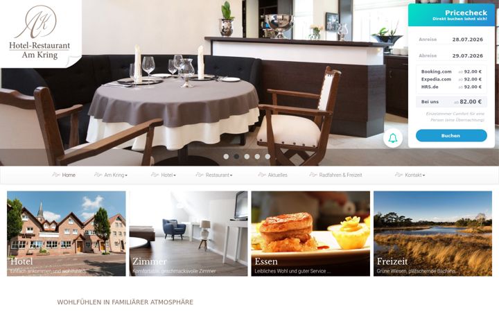 Screenshot of amkring.de