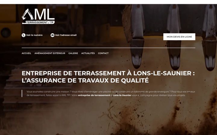 Screenshot of aml-tp.fr