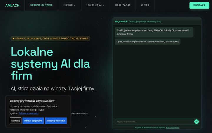 Screenshot of amlach.pl